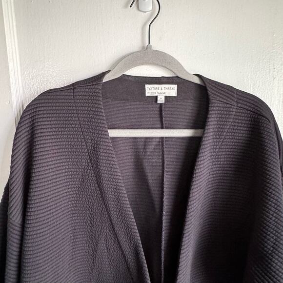 Madewell Texture and Thread Open Front Textured Caridgan Jacket Oversized Medium - Picture 10 of 10